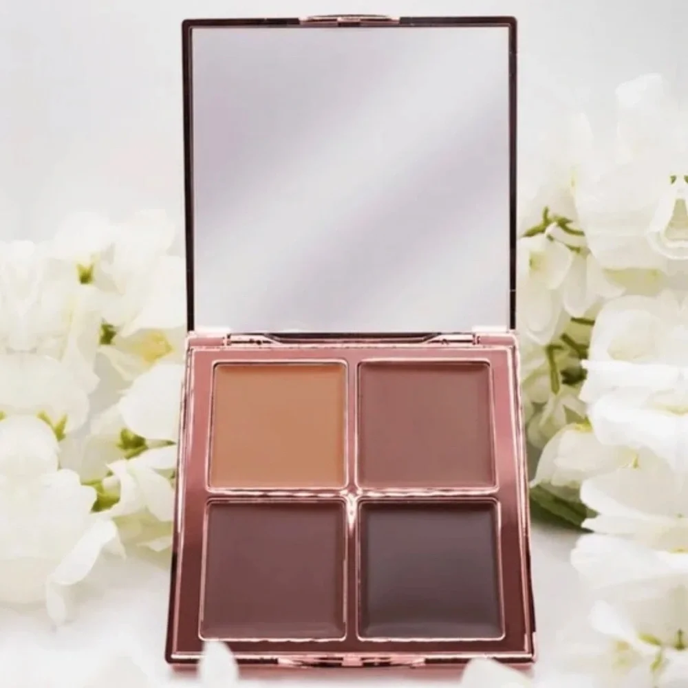 Ace Beaute Limited Edition Ultimate Sculpt Face Palette for dark skin tones/ NIB